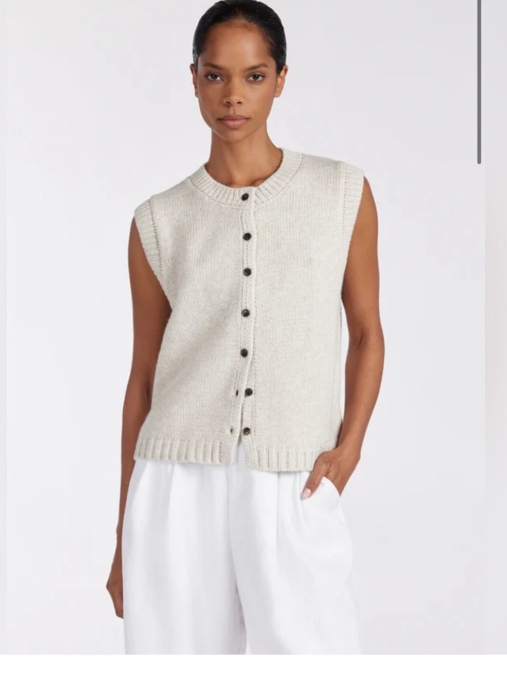 DISSH Foster Vest Chalk